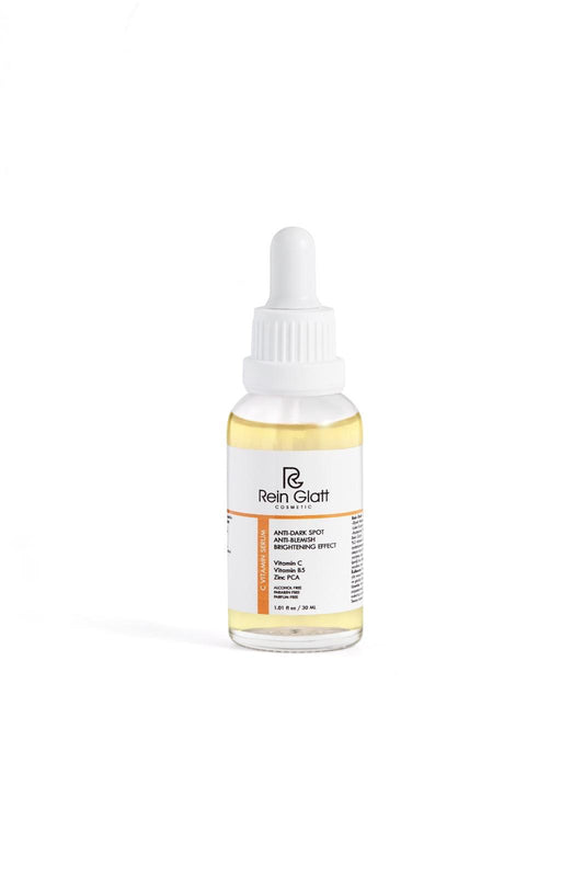 Rein Glatt Aydınlatıcı Canlandırıcı Leke Karşıtı Ve Besleyici C Vitamini Serumu Vegan B5 Zinc Pca